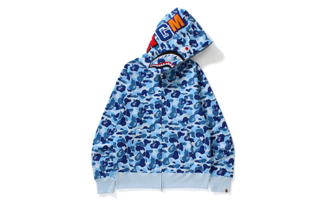 ABC CAMO BAPE FULL ZIP HOODIE –